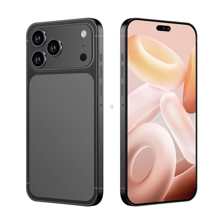 I17 Pro Max / THA97, 3GB+16GB, 6.58 inch Android 10 MTK6737 Quad Core, Network: 4G, Dual SIM, Plug:EU Plug(Black)