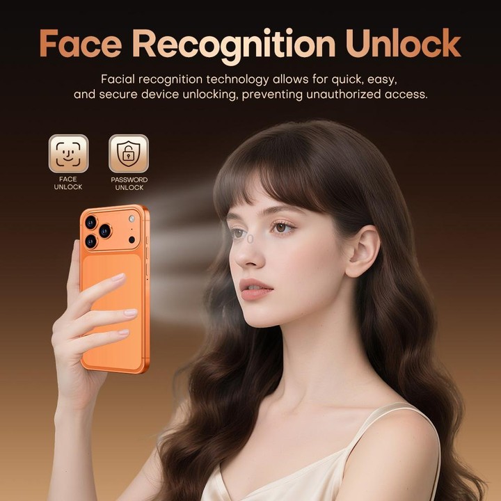 I17 Pro Max / THA97, 3GB+16GB, 6.58 inch Android 10 MTK6737 Quad Core, Network: 4G, Dual SIM, Plug:US Plug(Orange)