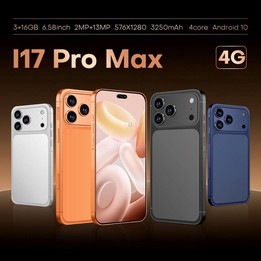 I17 Pro Max / THA97, 3GB+16GB, 6.58 inch Android 10 MTK6737 Quad Core, Network: 4G, Dual SIM, Plug:UK Plug(Black)