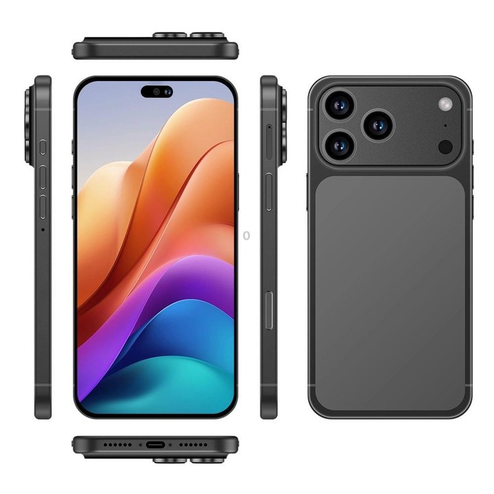 I17 Pro Max / THA97, 3GB+16GB, 6.58 inch Android 10 MTK6737 Quad Core, Network: 4G, Dual SIM, Plug:AU Plug(Black)