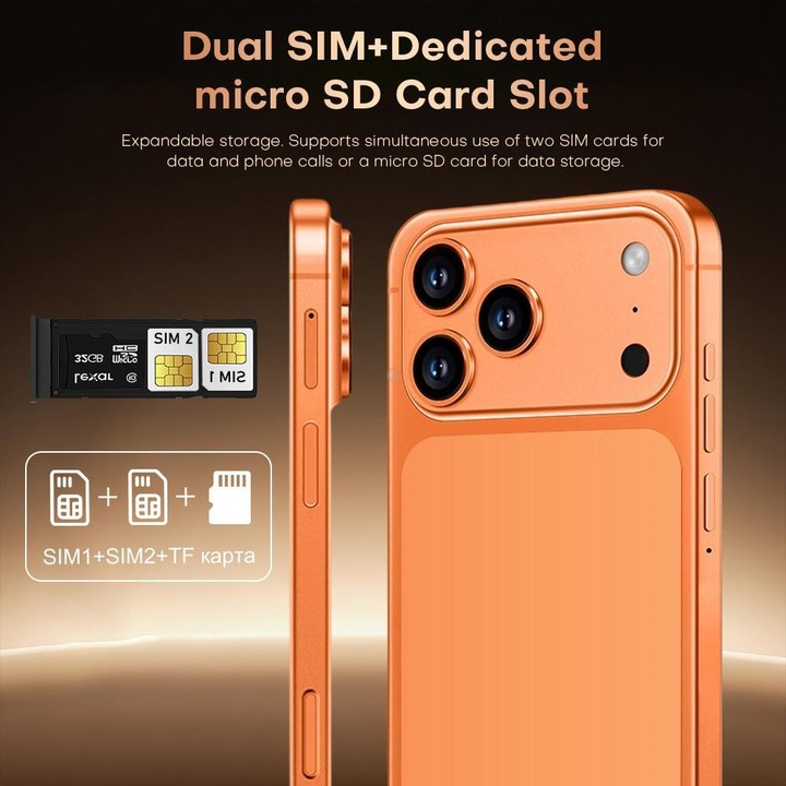 I17 Pro Max / THA97, 3GB+16GB, 6.58 inch Android 10 MTK6737 Quad Core, Network: 4G, Dual SIM, Plug:AU Plug(Blue)