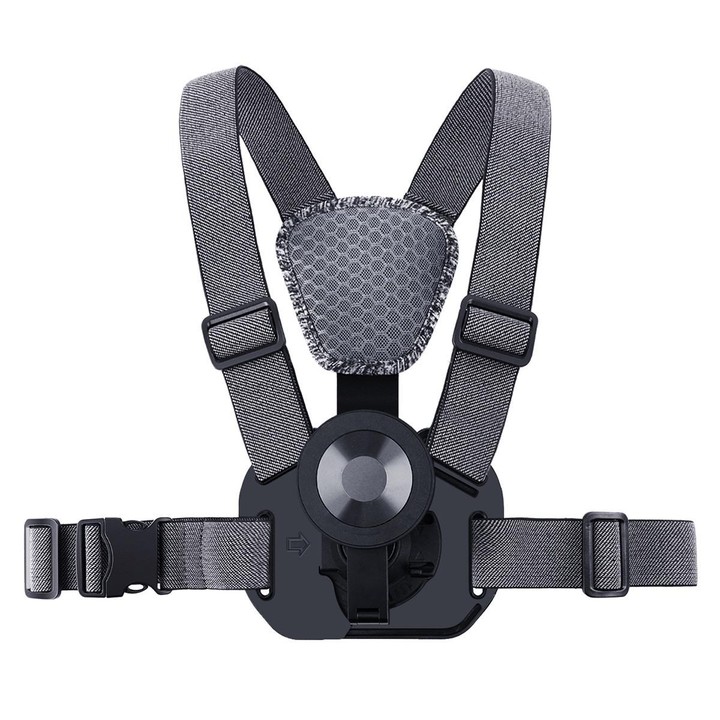 5 in 1 Vest-style Photography Chest Strap Body Mount Belt with Mount & Screw