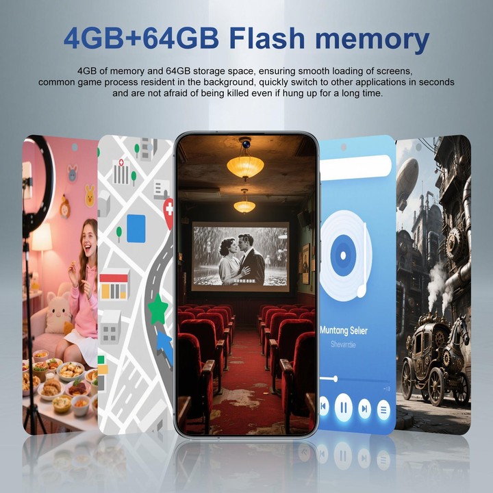 A56 / ZKA6, 4GB+64GB, 6.63 inch Android 12 MTK6762 Quad Core, Network: 4G, Dual SIM, Plug:US Plug(Pink)
