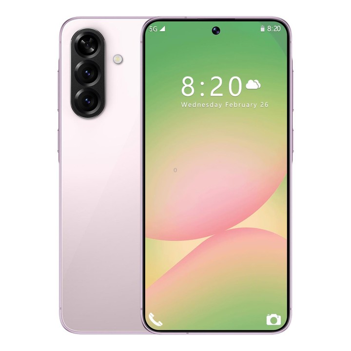 A56 / ZKA6, 4GB+64GB, 6.63 inch Android 12 MTK6762 Quad Core, Network: 4G, Dual SIM, Plug:US Plug(Pink)