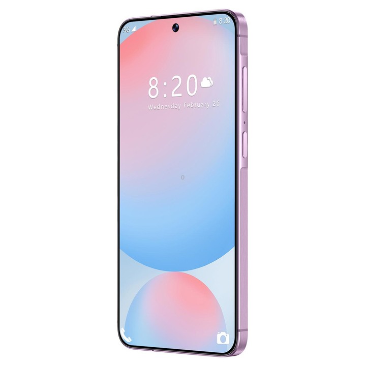 A56 / ZKA6, 4GB+64GB, 6.63 inch Android 12 MTK6762 Quad Core, Network: 4G, Dual SIM, Plug:US Plug(Pink)