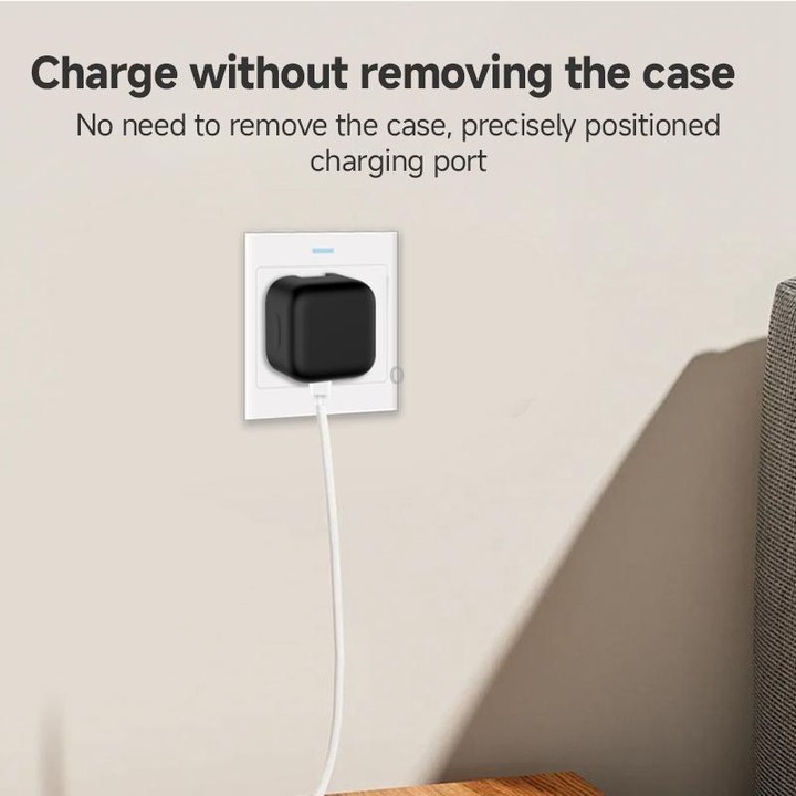 For Apple 40W Dynamic Power Adapter Charger Silicone Protective Case(Pink)