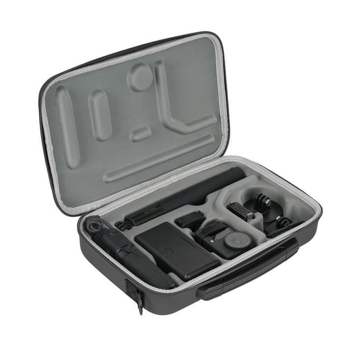 For DJI Osmo Action 6 / 5 Pro / 4 / 3 Sunnylife Portable Carrying Storage Box Adventure Combo Bag(Black)