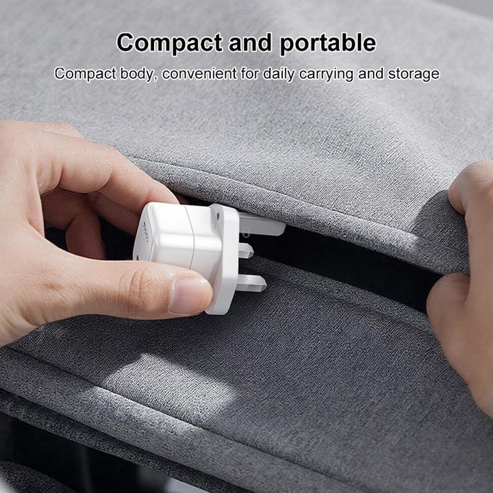 Yesido YC149 PD 35W Type-C Mini Ice Cube Fast Charger, Plug:UK Plug(White)