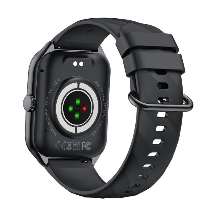 Zeblaze TS 4 1.94 inch AMOLED Screen IP68 Waterproof Sports Fitness Smart Watch(Midnight Black)