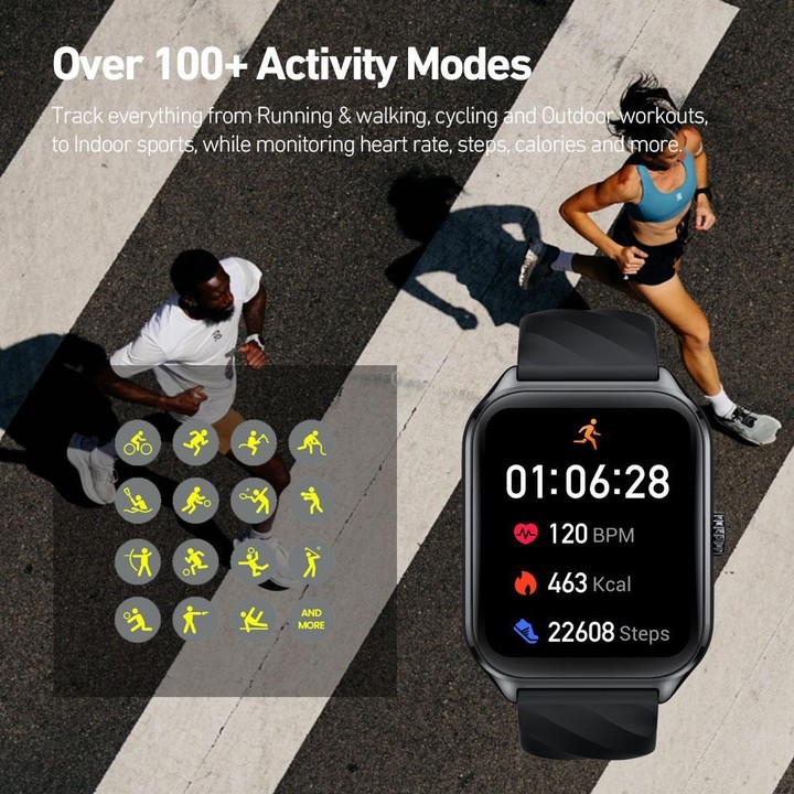 Zeblaze TS 4 1.94 inch AMOLED Screen IP68 Waterproof Sports Fitness Smart Watch(Champagne Gold)