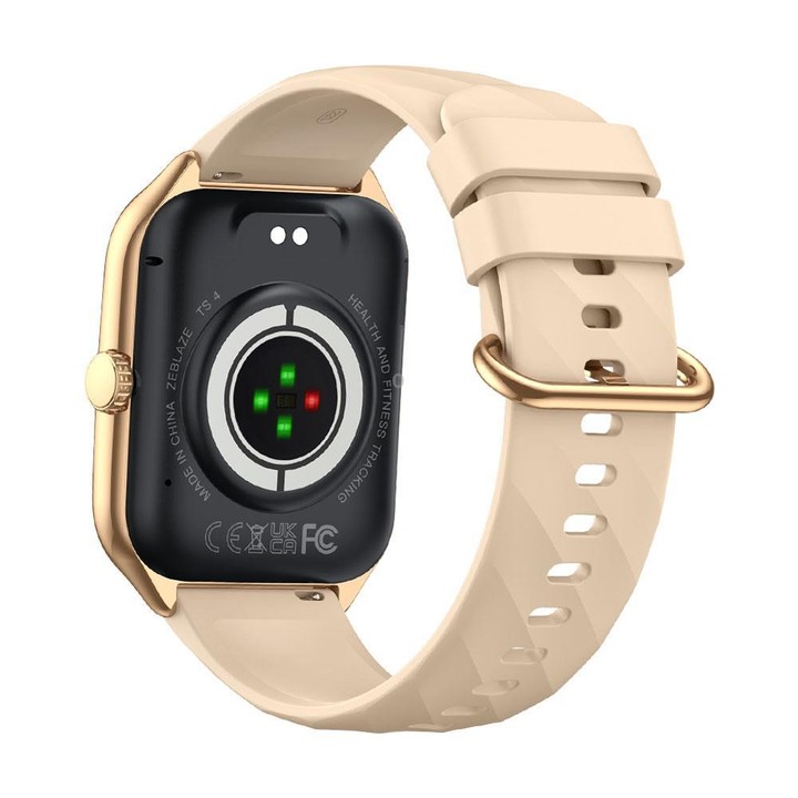 Zeblaze TS 4 1.94 inch AMOLED Screen IP68 Waterproof Sports Fitness Smart Watch(Champagne Gold)