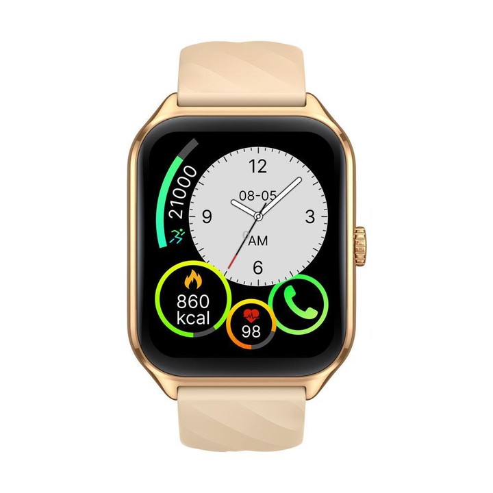 Zeblaze TS 4 1.94 inch AMOLED Screen IP68 Waterproof Sports Fitness Smart Watch(Champagne Gold)