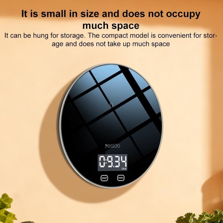 Yesido MG43 Smart Kitchen Electronic Scale(Black)