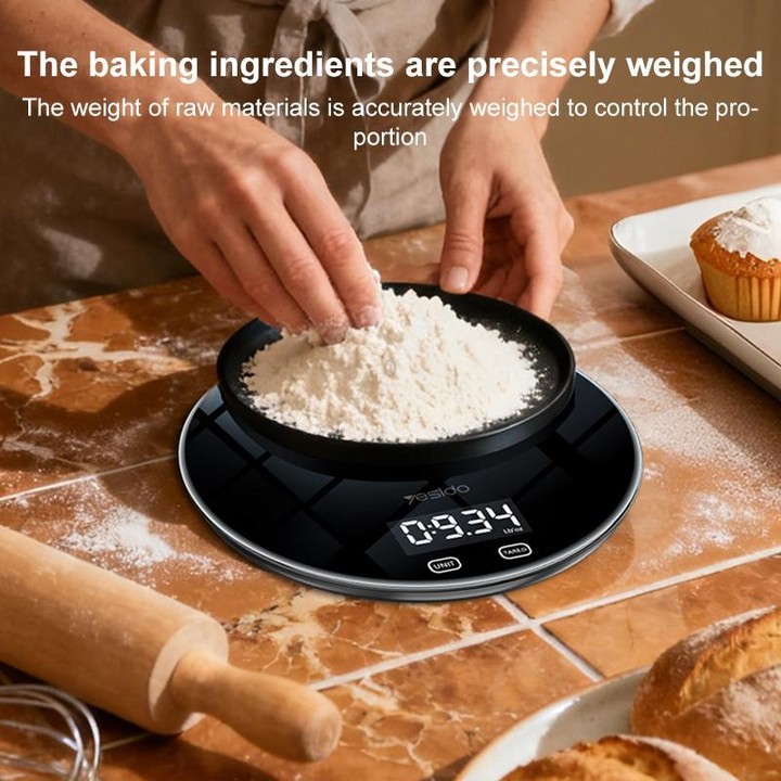 Yesido MG43 Smart Kitchen Electronic Scale(Black)