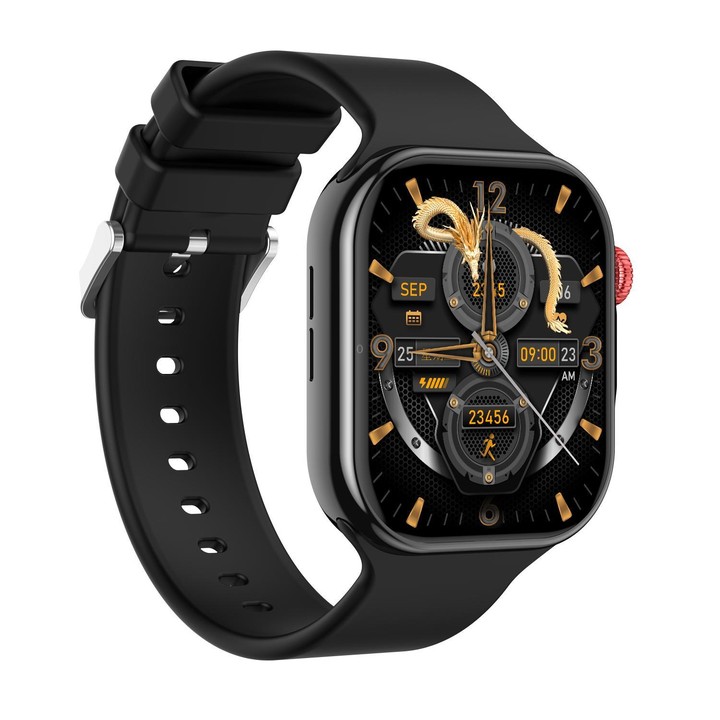 CY39 2.02 inch HD Color Screen Sports Smart Watch Supports Bluetooth Call, Health Monitoring(Black)