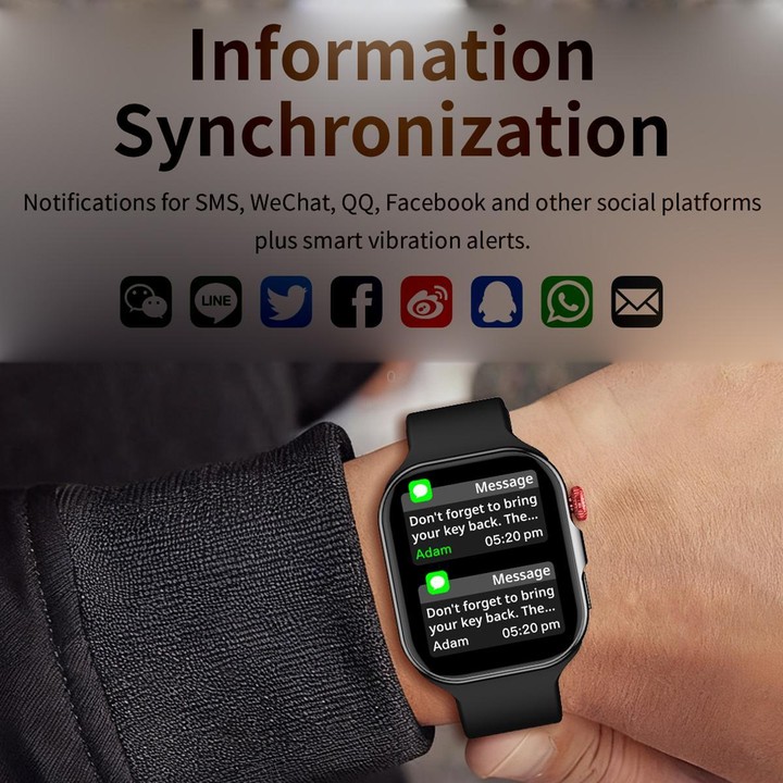 CY39 2.02 inch HD Color Screen Sports Smart Watch Supports Bluetooth Call, Health Monitoring(Black)