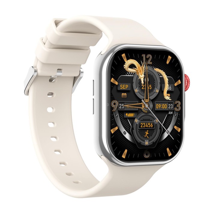 CY39 2.02 inch HD Color Screen Sports Smart Watch Supports Bluetooth Call, Health Monitoring(Silver)