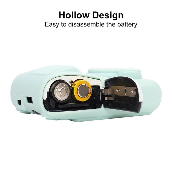For Kodak Pixpro FZ45 Glossy Soft Silicone Protective Case(Mint Green)