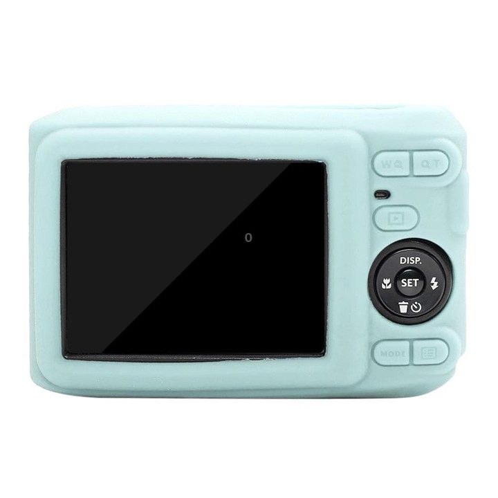 For Kodak Pixpro FZ45 Glossy Soft Silicone Protective Case(Mint Green)