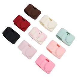 For Kodak Pixpro FZ45 Glossy Soft Silicone Protective Case(Coffee)