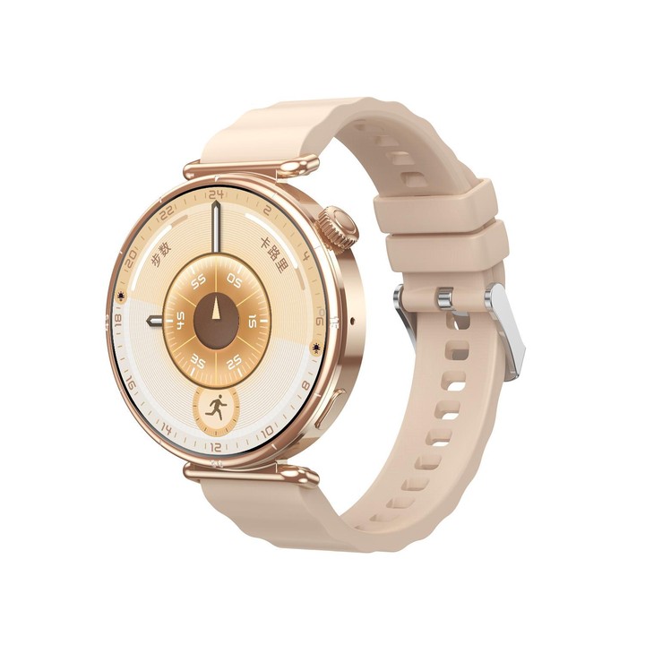 CY37 1.27 inch HD Screen Sports Smart Watch Supports Bluetooth Call / Heart Rate / Pressure / Sleep Monitoring, Pink
