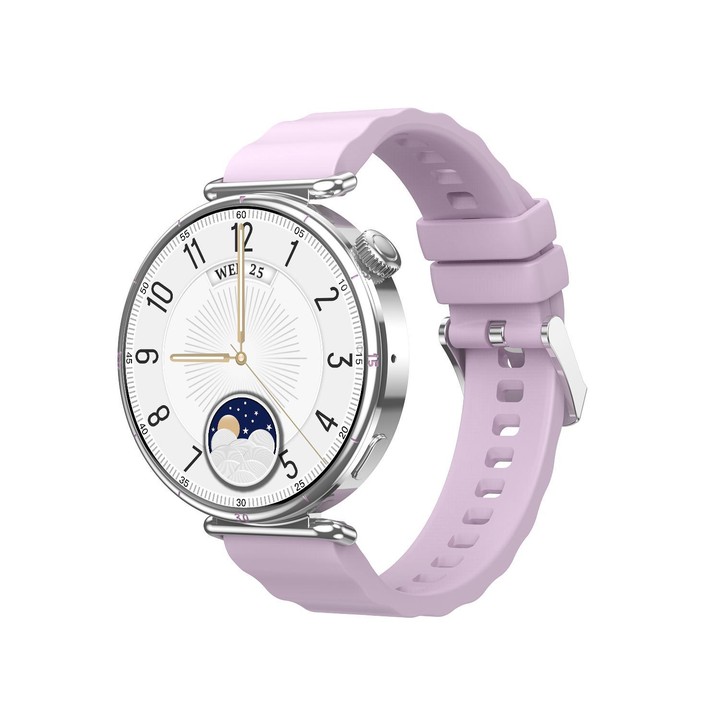 CY37 1.27 inch HD Screen Sports Smart Watch Supports Bluetooth Call / Heart Rate / Pressure / Sleep Monitoring, Purple