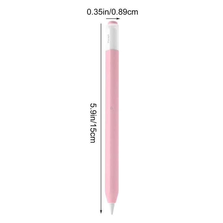 For Apple Pencil USB-C / 3 XDcase Jelly Detachable Cap Silicone Stylus Pen Sleeve(Purple)
