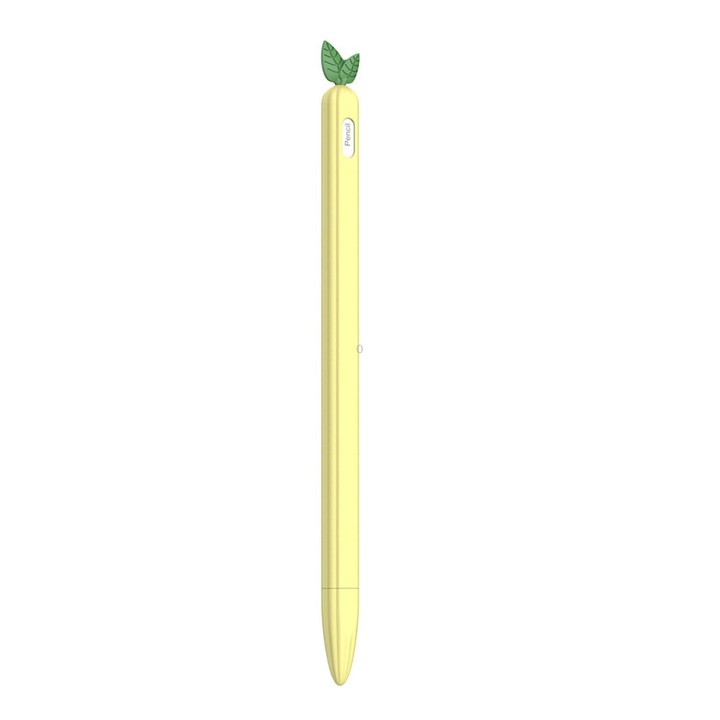 For Apple Pencil Pro / 2 XDcase Fruit & Veggie Anti-Slip Silicone Stylus Pen Sleeve(Pineapple)