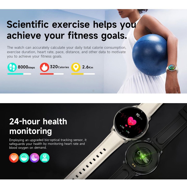 HT39 1.32 inch Ultra-thin Sports Smart Watch Supports Bluetooth Call / Heart Rate / Pressure / Sleep Monitoring(Black)