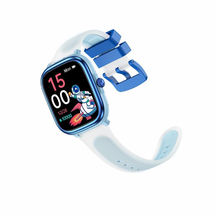 HT40 1.83 inch Children Smart Learning Watch Supports Study Card / Heart Rate / Pressure / Sleep Monitoring(Blue)