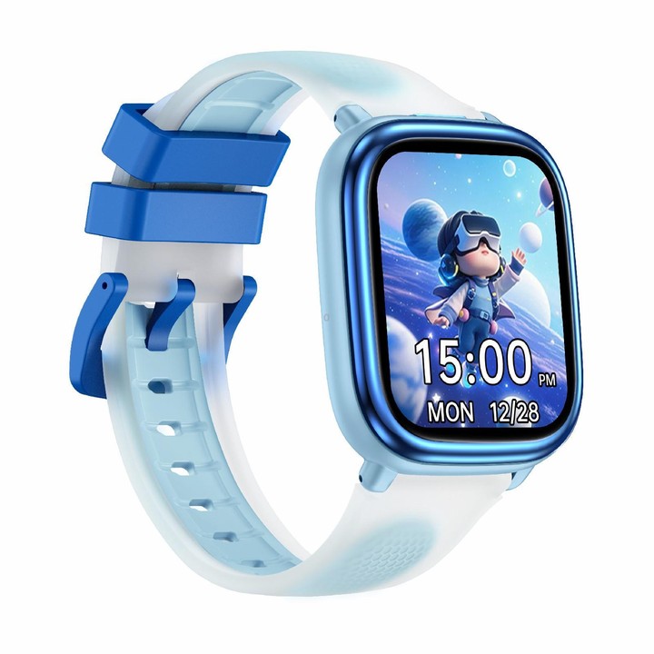 HT40 1.83 inch Children Smart Learning Watch Supports Study Card / Heart Rate / Pressure / Sleep Monitoring(Blue)