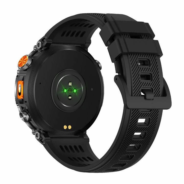 HT42 1.7 inch GPS Sports Smart Watch Supports Bluetooth Call / Heart Rate / Sleep Monitoring(Black)