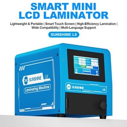 SUNSHINE L5 8 inch Smart Mini LCD Screen Laminator, Plug:EU Plug