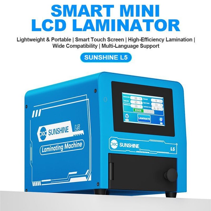 SUNSHINE L5 8 inch Smart Mini LCD Screen Laminator, Plug:EU Plug