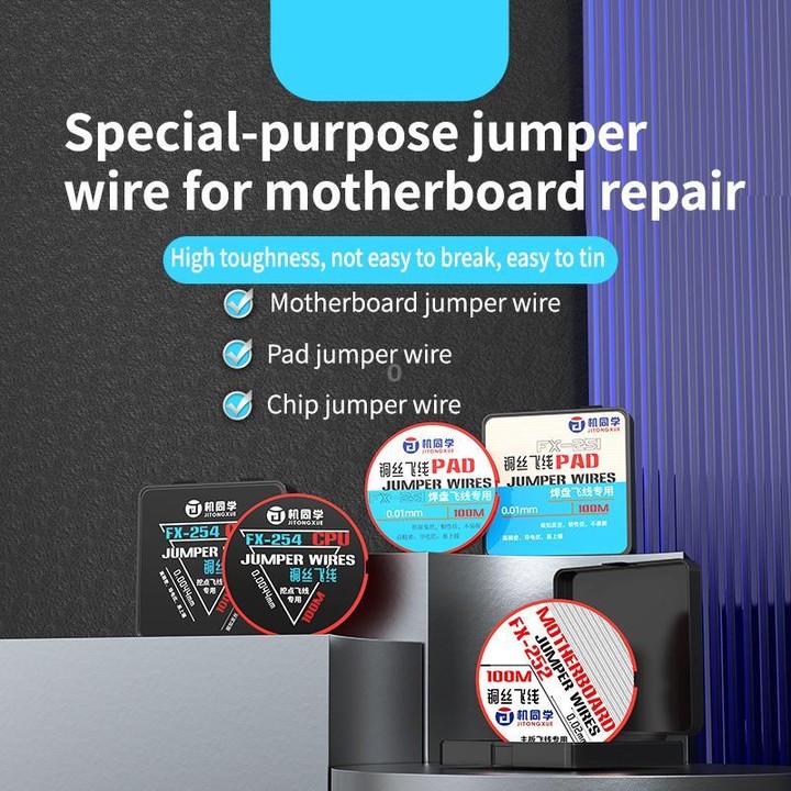 JTX FX Series Special-Purpose Jumper Wire, Model:FX-252 0.02mm