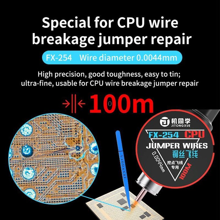JTX FX Series Special-Purpose Jumper Wire, Model:FX-254 0.0044mm