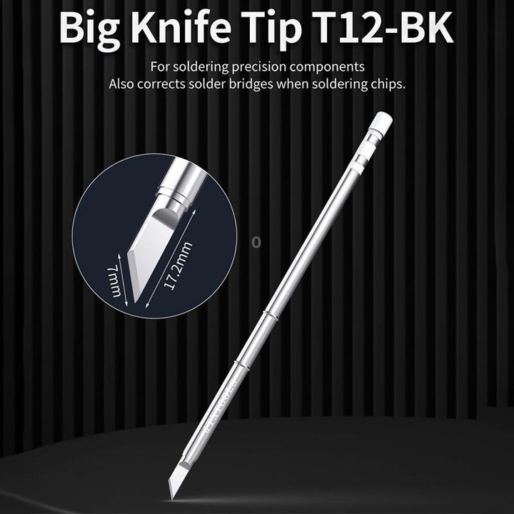 JTX T12 Series Soldering Iron Tips, Model:T12-BT