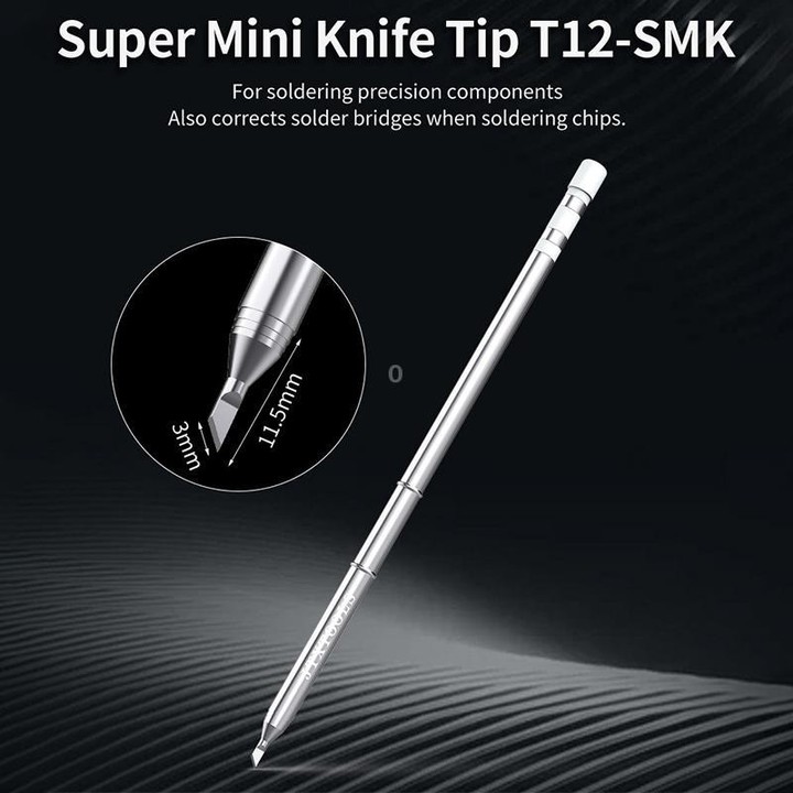 JTX T12 Series Soldering Iron Tips, Model:T12-SMK