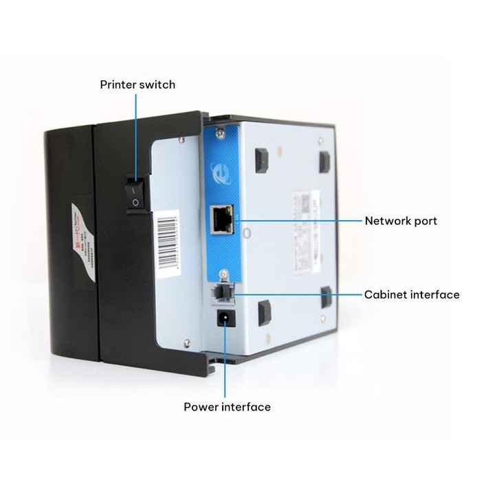 Xprinter XP-58IIIK 58mm Thermal Receipt Printer, Interface:USB(EU Plug)