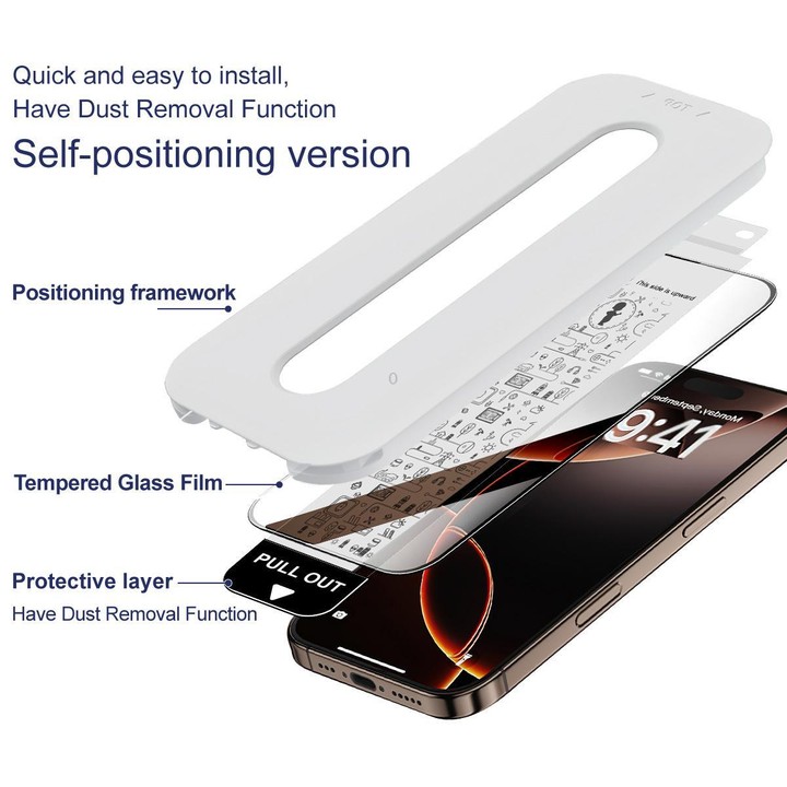 For Samsung Galaxy A36 5G / A56 5G imak Dust-free Chamber Locator Full Coverage Tempered Glass Film