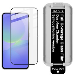 For Samsung Galaxy A36 5G / A56 5G imak Dust-free Chamber Locator Full Coverage Tempered Glass Film