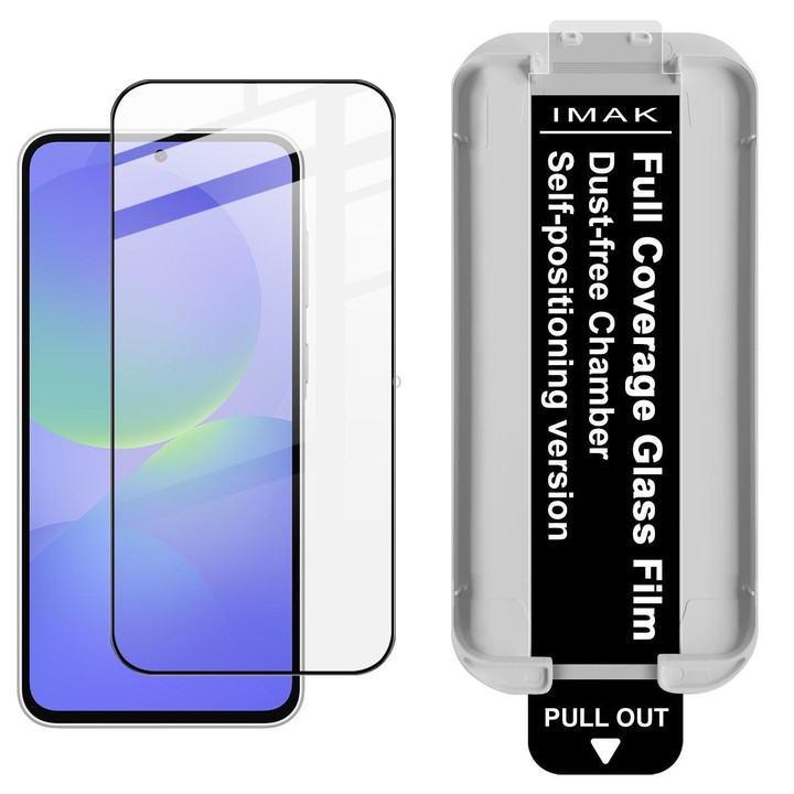 For Samsung Galaxy A36 5G / A56 5G imak Dust-free Chamber Locator Full Coverage Tempered Glass Film