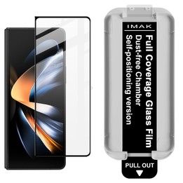 For Samsung Galaxy Z Fold4 5G imak Dust-free Chamber Locator Full Coverage Tempered Glass Film