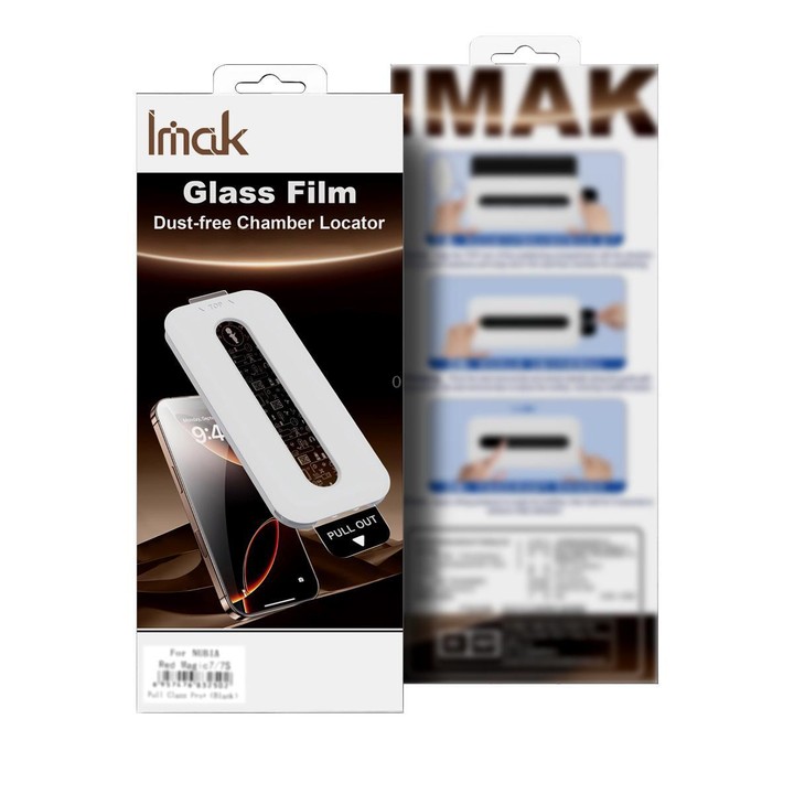 For Samsung Galaxy Z Fold4 5G imak Dust-free Chamber Locator Full Coverage Tempered Glass Film