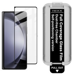 For Samsung Galaxy Z Fold5 5G imak Dust-free Chamber Locator Full Coverage Tempered Glass Film