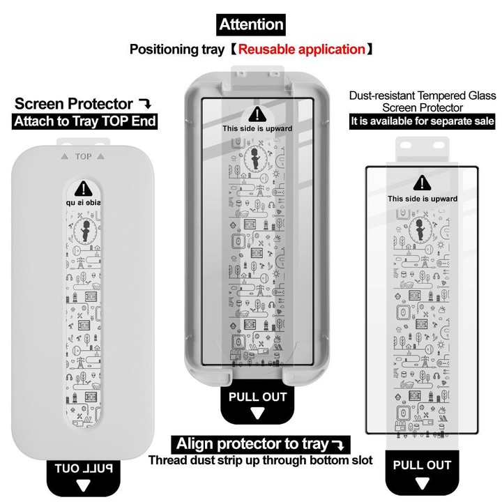 For Samsung Galaxy Z Fold6 5G imak Dust-free Chamber Locator Full Coverage Tempered Glass Film