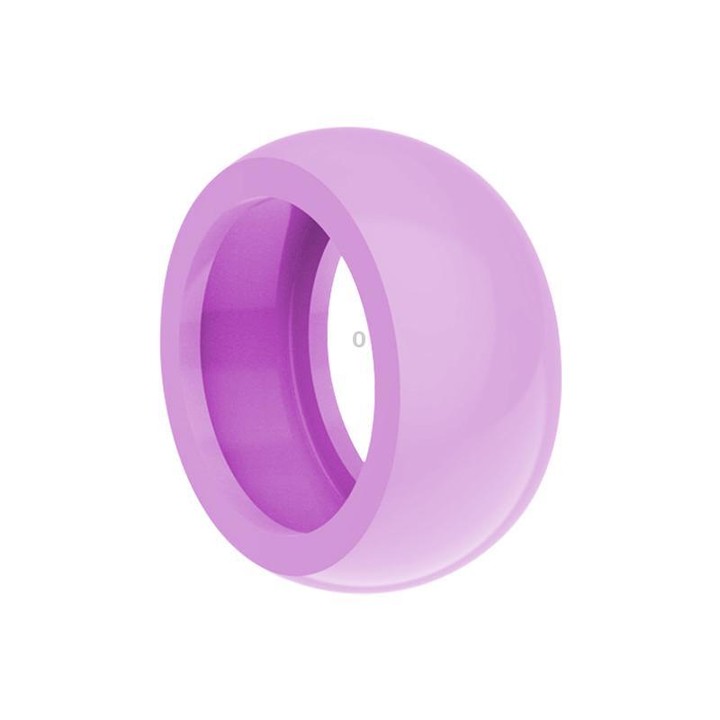 xDfind For Ultrahuman Ring AIR Smart Ring Silicone Cover, Size:S(Light Purple)