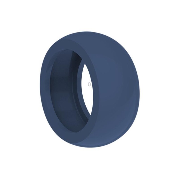 xDfind For Ultrahuman Ring AIR Smart Ring Silicone Cover, Size:S(Midnight Blue)