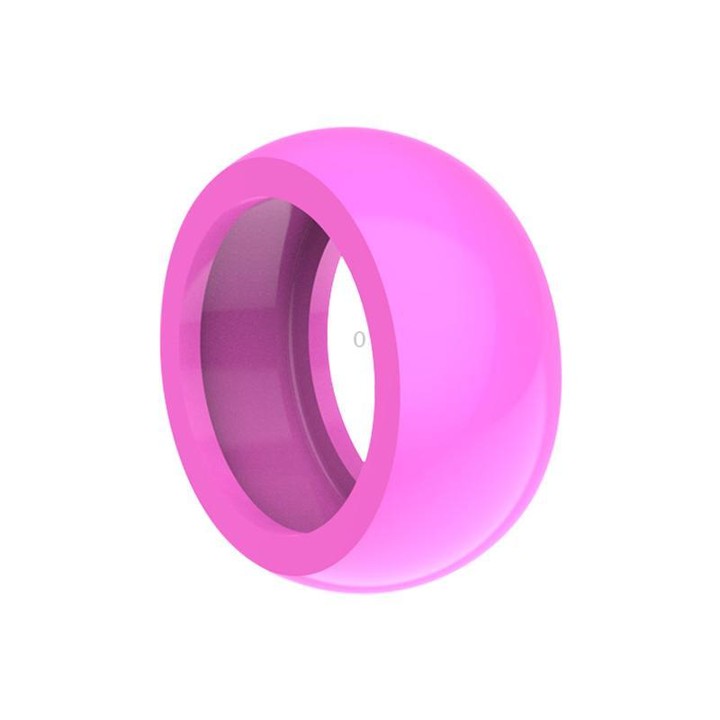 xDfind For Ultrahuman Ring AIR Smart Ring Silicone Cover, Size:M(Rose Pink)