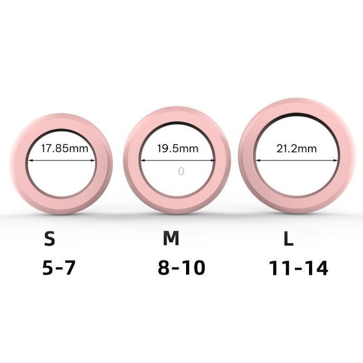 xDfind For Ultrahuman Ring AIR Smart Ring Silicone Cover, Size:L(Pink)